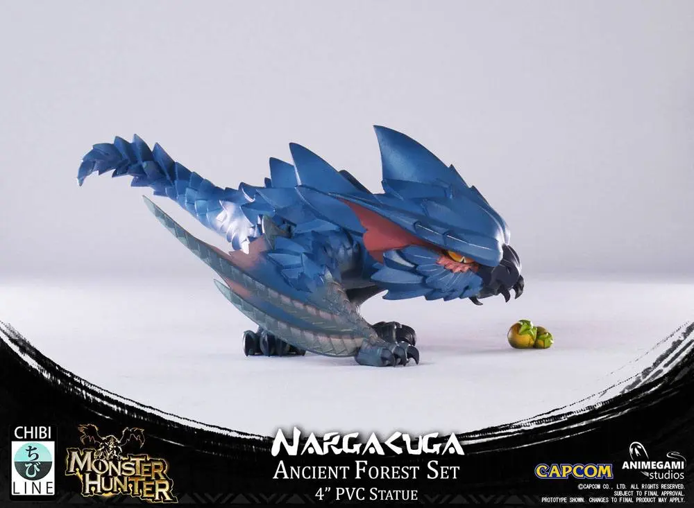 Monster Hunter PVC Nargacuga szobor figura 10 cm termékfotó