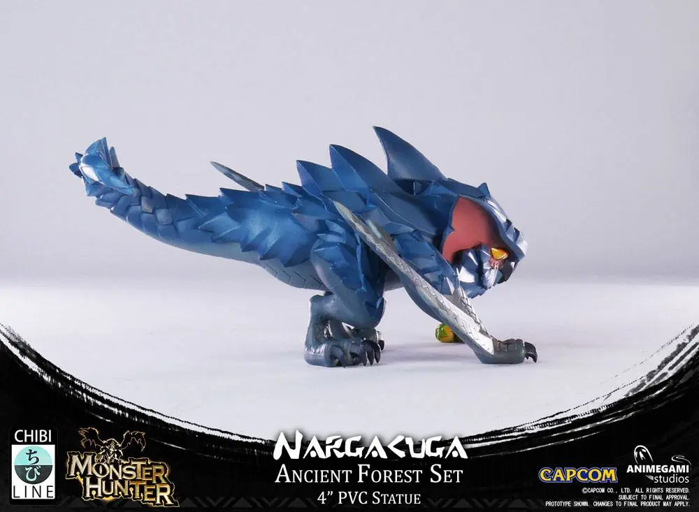 Monster Hunter PVC Nargacuga szobor figura 10 cm termékfotó