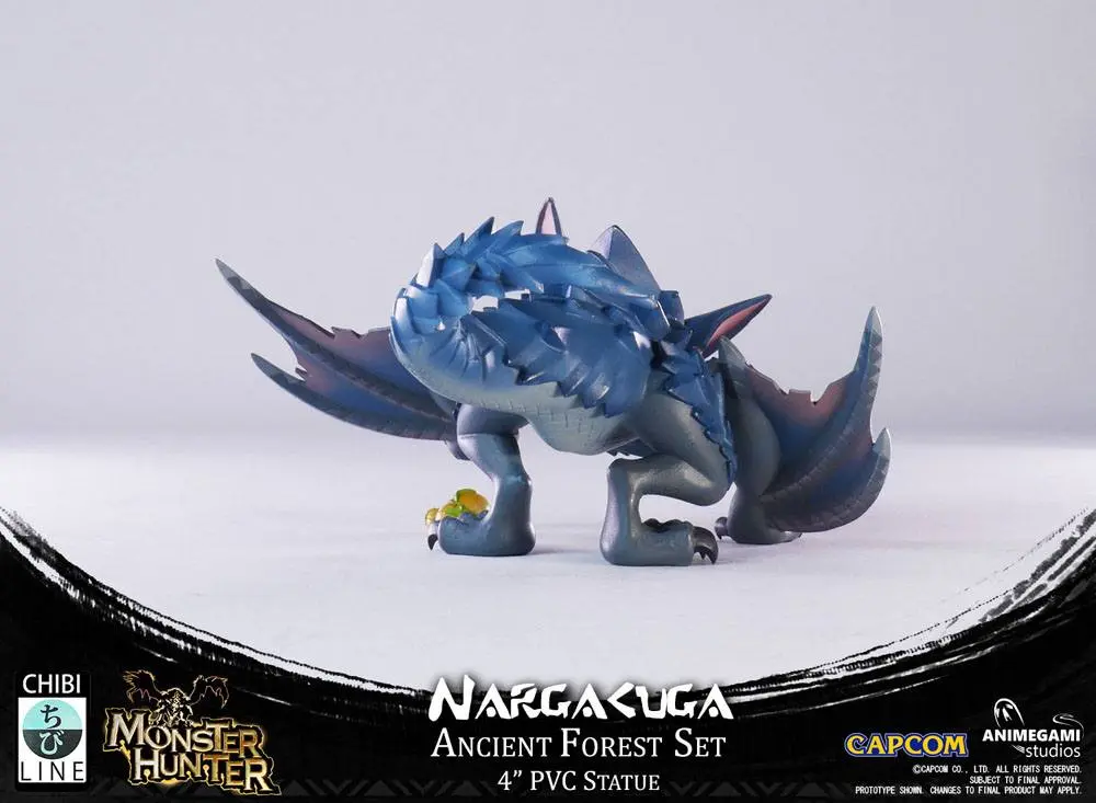 Monster Hunter PVC Nargacuga szobor figura 10 cm termékfotó