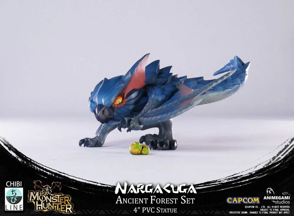 Monster Hunter PVC Nargacuga szobor figura 10 cm termékfotó