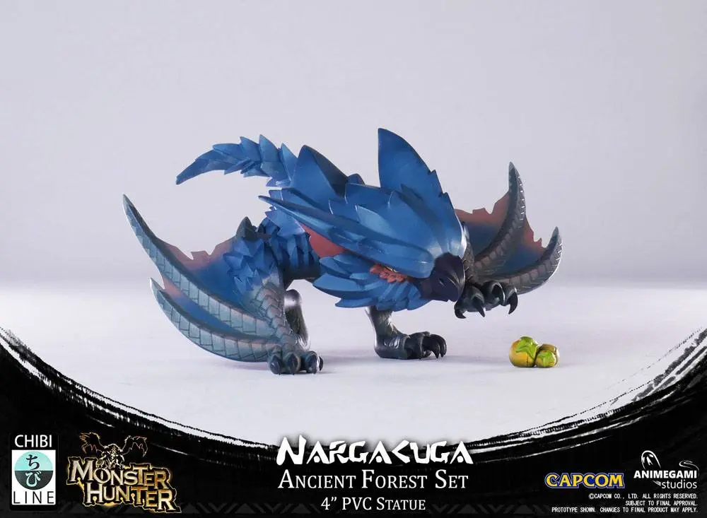 Monster Hunter PVC Nargacuga szobor figura 10 cm termékfotó