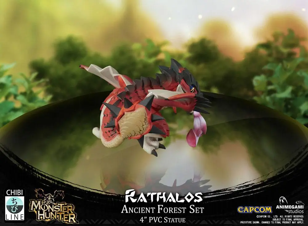 Monster Hunter PVC  Rathalos Exclusive Edition szobor figura 10 cm termékfotó