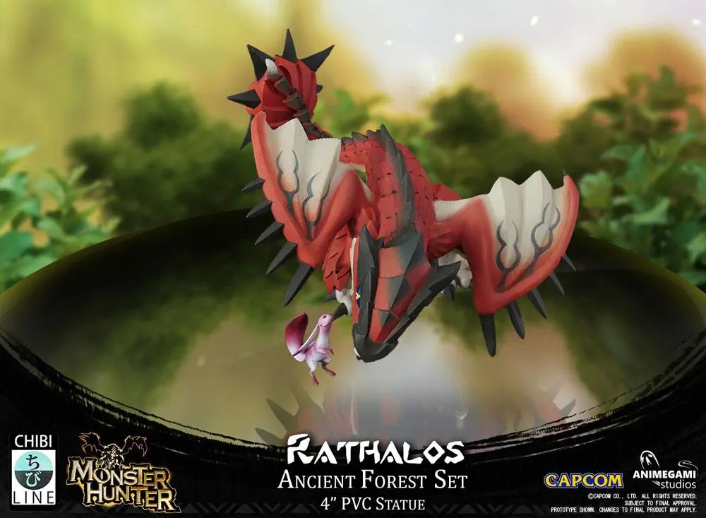 Monster Hunter Rathalos PVC szobor figura 10 cm termékfotó