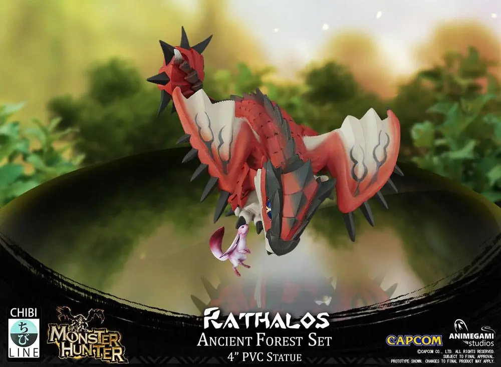 Monster Hunter Rathalos PVC szobor figura 10 cm termékfotó