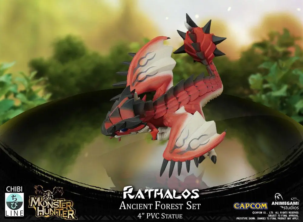 Monster Hunter Rathalos PVC szobor figura 10 cm termékfotó