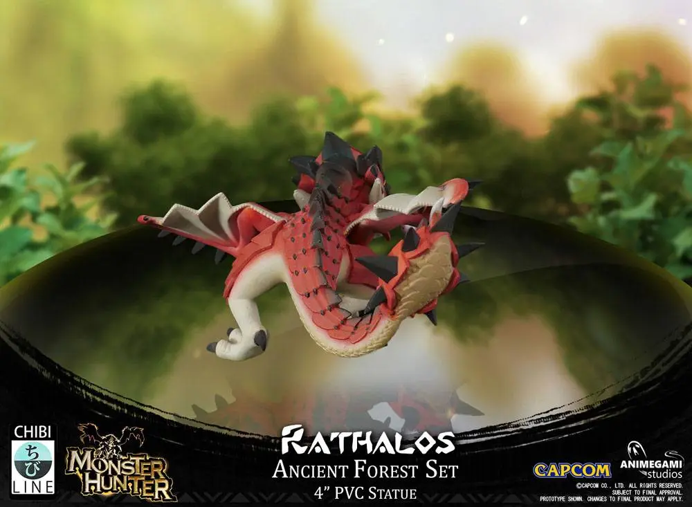 Monster Hunter Rathalos PVC szobor figura 10 cm termékfotó