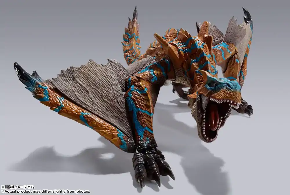 Monster Hunter Rise S.H. MonsterArts akciófigura Tigrex 30 cm termékfotó