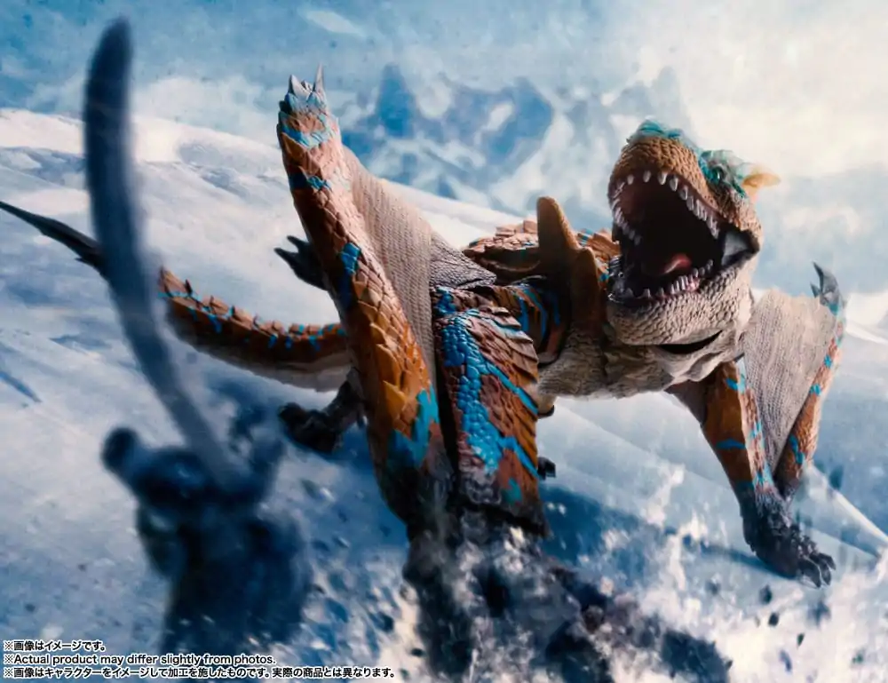 Monster Hunter Rise S.H. MonsterArts akciófigura Tigrex 30 cm termékfotó