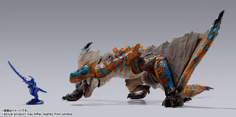 Monster Hunter Rise S.H. MonsterArts akciófigura Tigrex 30 cm termékfotó