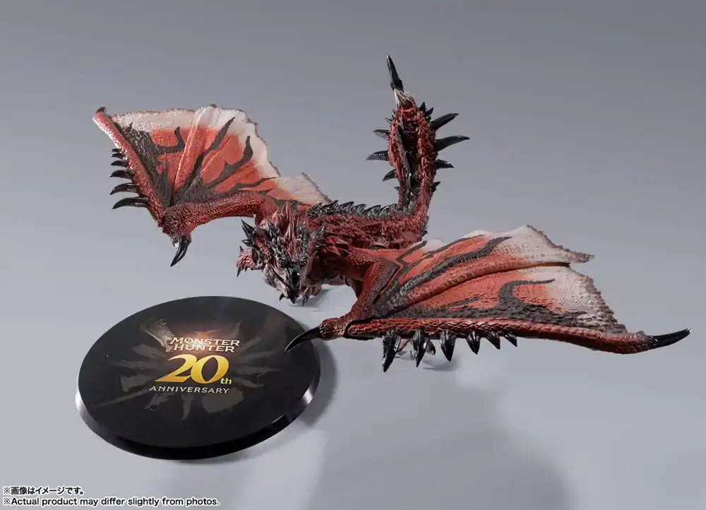 Monster Hunter S.H. MonsterArts akciófigura Rathlos 20th Anniversary Edition 40 cm termékfotó