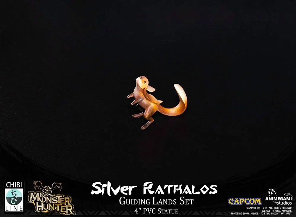 Monster Hunter Silver Rathalos PVC szobor figura 10 cm termékfotó