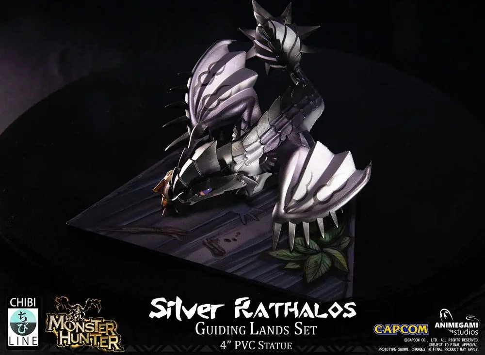 Monster Hunter Silver Rathalos PVC szobor figura 10 cm termékfotó