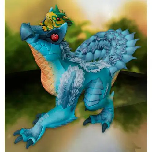 Monster Hunter Tobi-Kadachi szobor figura 10cm termékfotó
