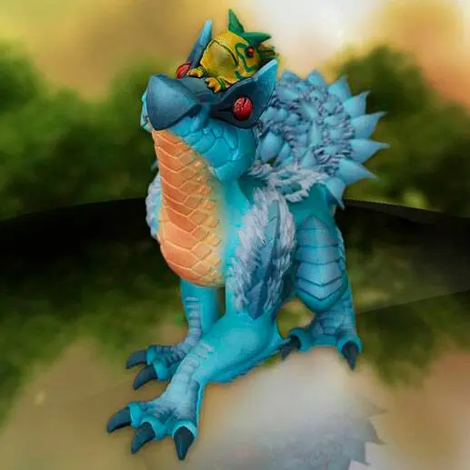 Monster Hunter Tobi-Kadachi szobor figura 10cm termékfotó