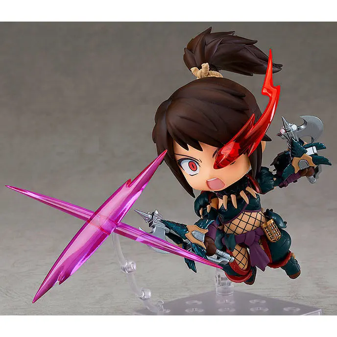 Monster Hunter World Iceborne Hunter Female Nargacuga Alpha Armor Deluxe Nendoroid figura 10cm termékfotó