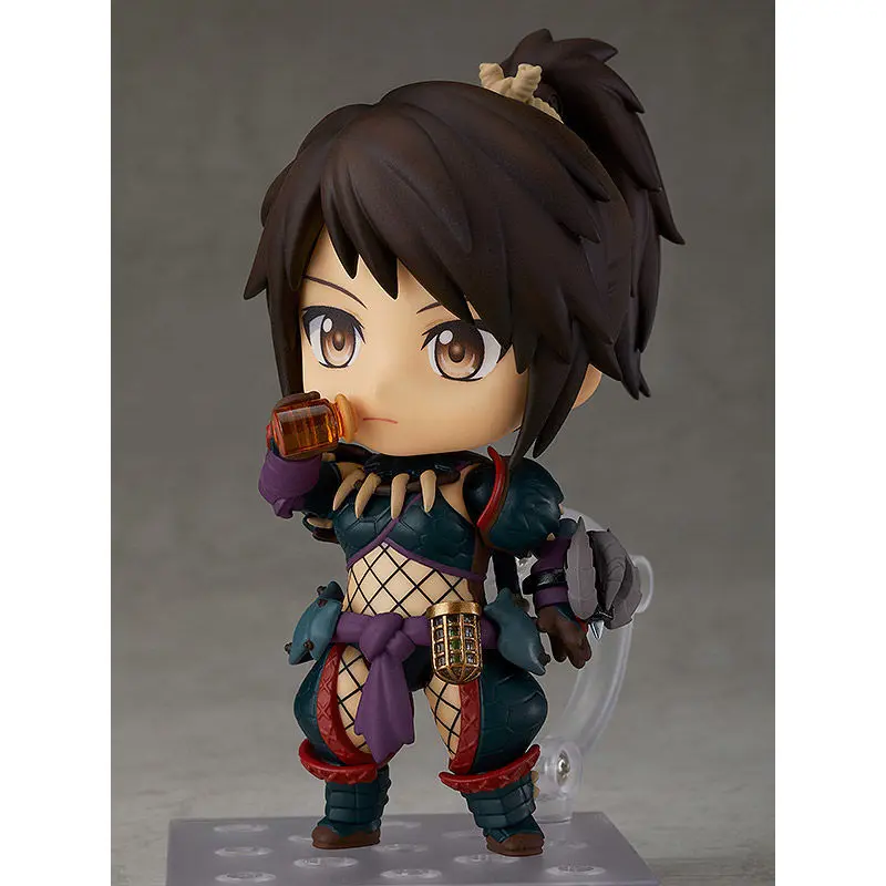 Monster Hunter World Iceborne Hunter Female Nargacuga Alpha Armor Deluxe Nendoroid figura 10cm termékfotó