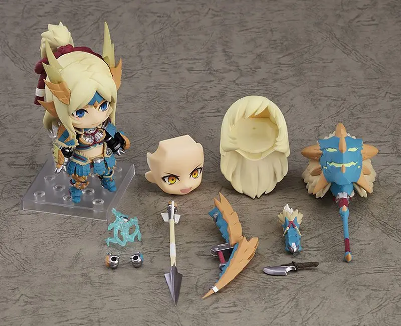 Monster Hunter World Iceborne Nendoroid Hunter Female Zinogre Alpha Armor Ver. DX akciófigura termékfotó