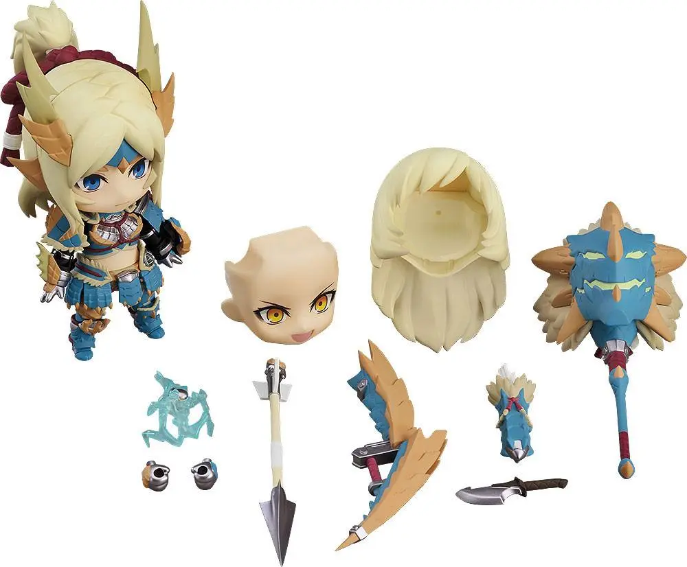 Monster Hunter World Iceborne Nendoroid Hunter Female Zinogre Alpha Armor Ver. DX akciófigura termékfotó