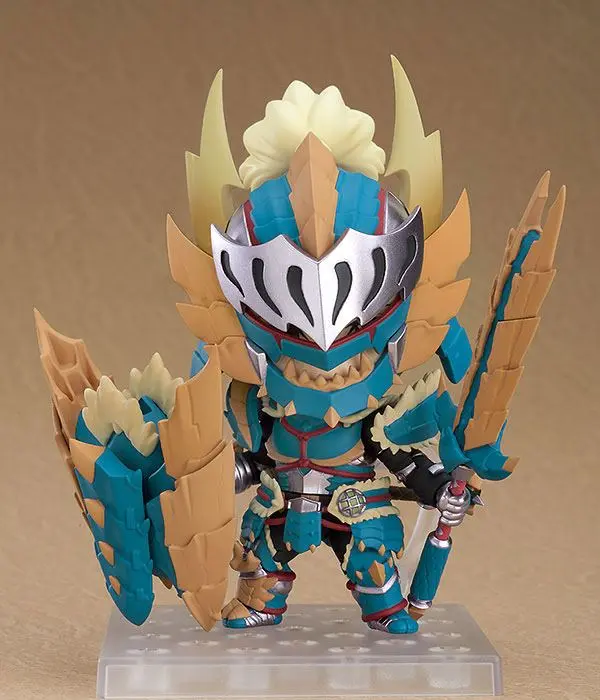 Monster Hunter World Iceborne Nendoroid  Hunter Male Zinogre Alpha Armor akciófigura 10 cm termékfotó