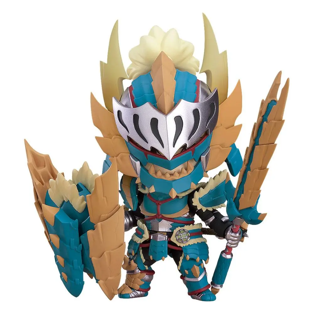 Monster Hunter World Iceborne Nendoroid  Hunter Male Zinogre Alpha Armor akciófigura 10 cm termékfotó