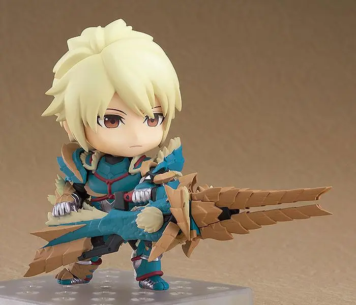 Monster Hunter World Iceborne Nendoroid Hunter Male Zinogre Alpha Armor Ver. DX akciófigura 10 cm termékfotó