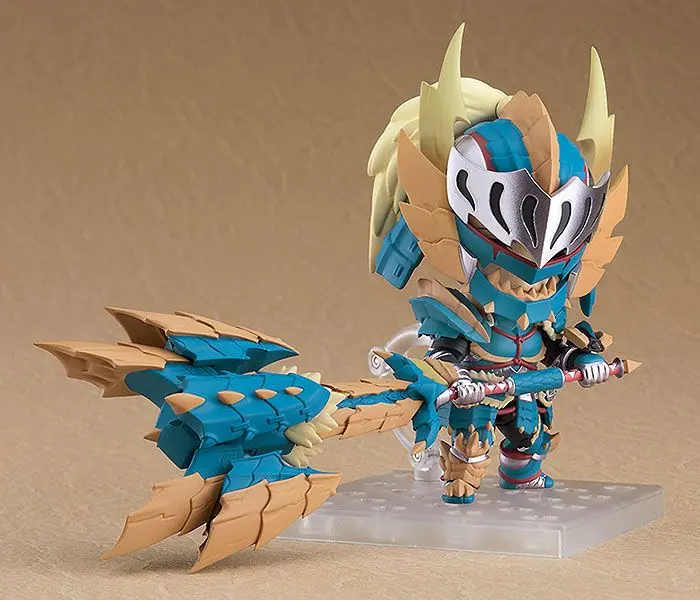 Monster Hunter World Iceborne Nendoroid Hunter Male Zinogre Alpha Armor Ver. DX akciófigura 10 cm termékfotó