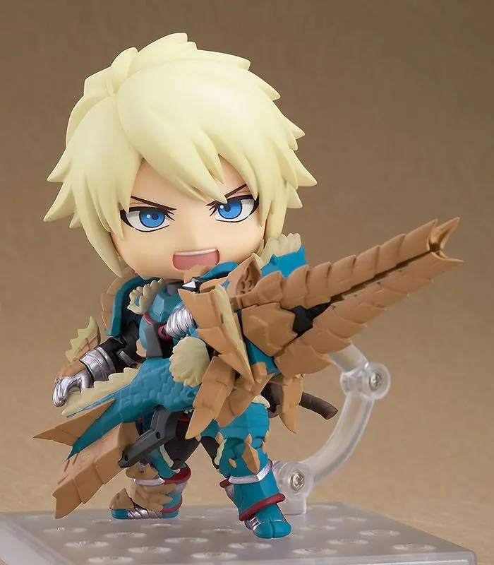 Monster Hunter World Iceborne Nendoroid Hunter Male Zinogre Alpha Armor Ver. DX akciófigura 10 cm termékfotó