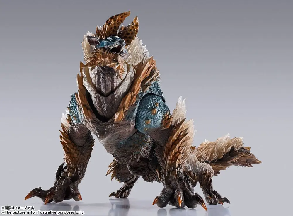 Monster Hunter World Iceborne S.H. MonsterArts Zinogre akciófigura 29 cm termékfotó