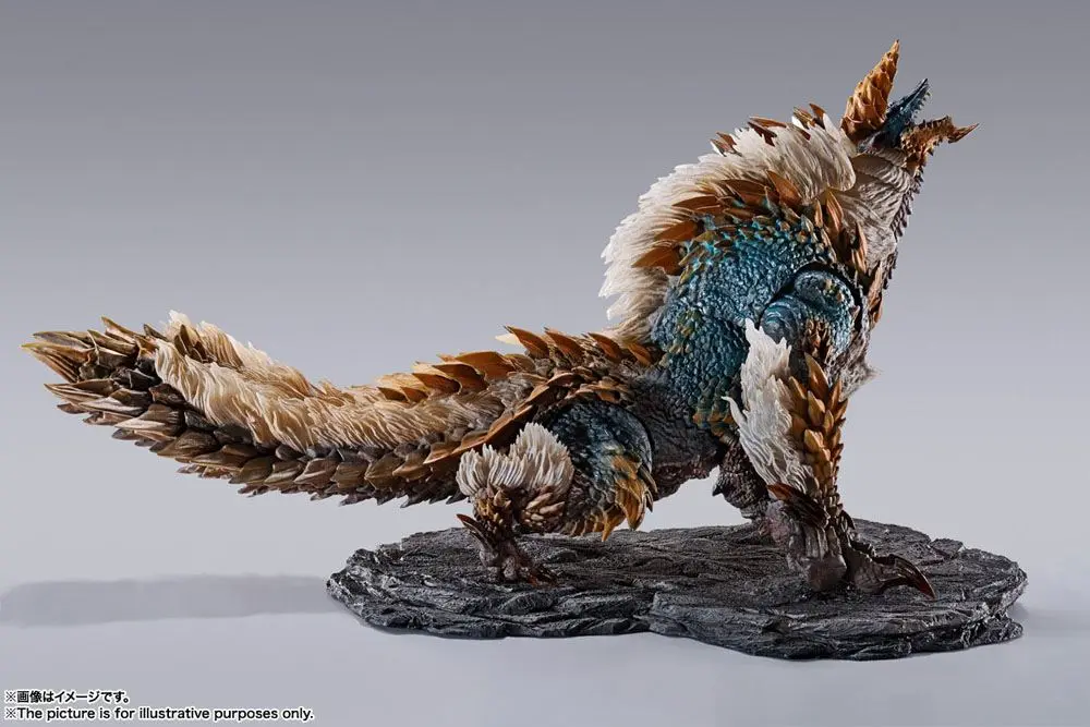 Monster Hunter World Iceborne S.H. MonsterArts Zinogre akciófigura 29 cm termékfotó