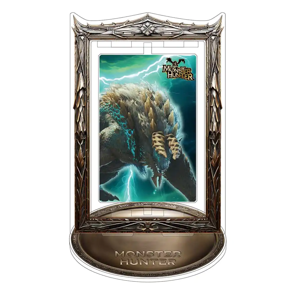 Monster Hunter Zinogre Rotating akril figura 14 cm termékfotó