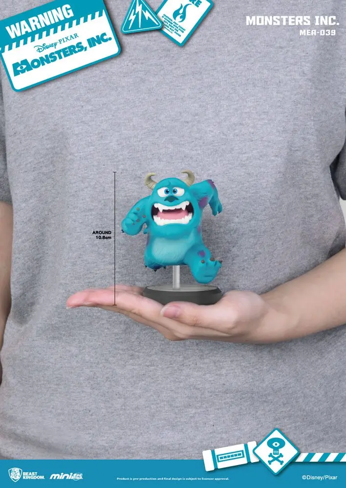 Monsters, Inc. Mini Egg Attack figura 6-os csomag 10 cm termékfotó