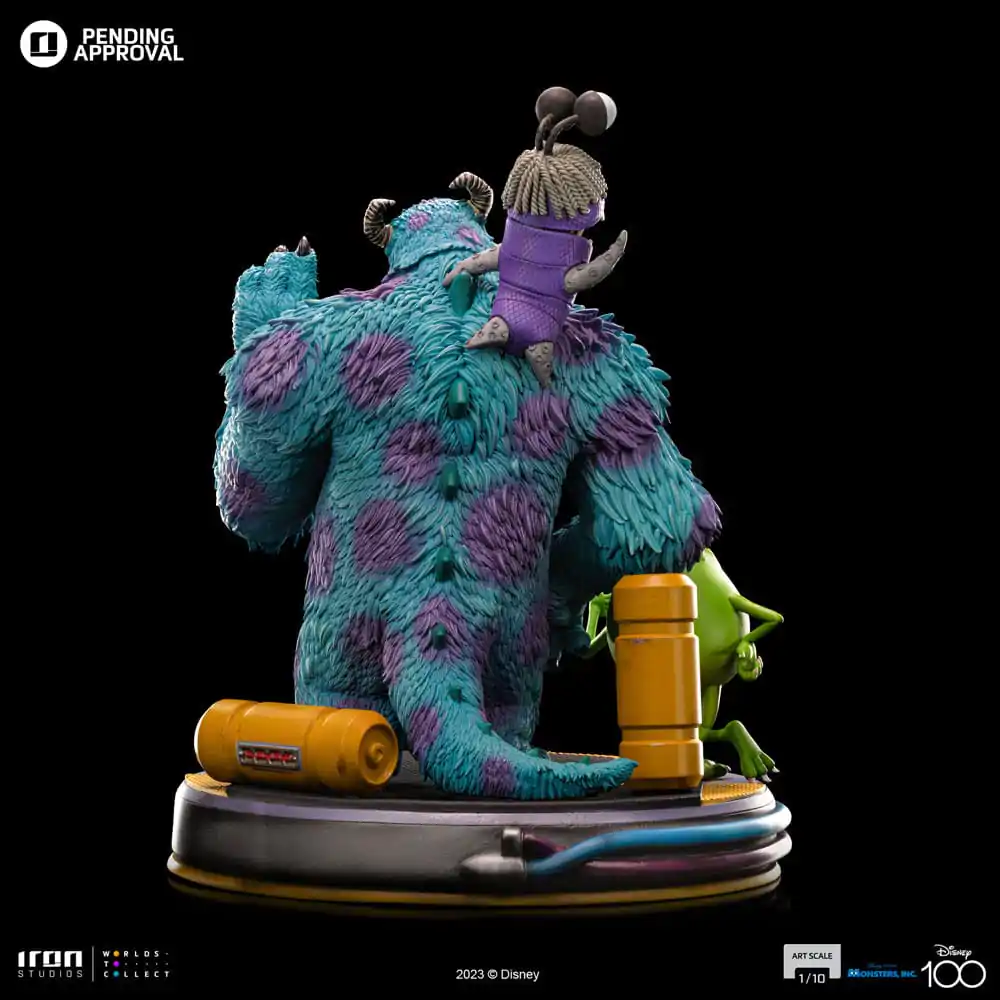 Monsters, Inc. Scale 1/10 James P. Sullivan, Mike Wazowski szobor figura 29 cm termékfotó