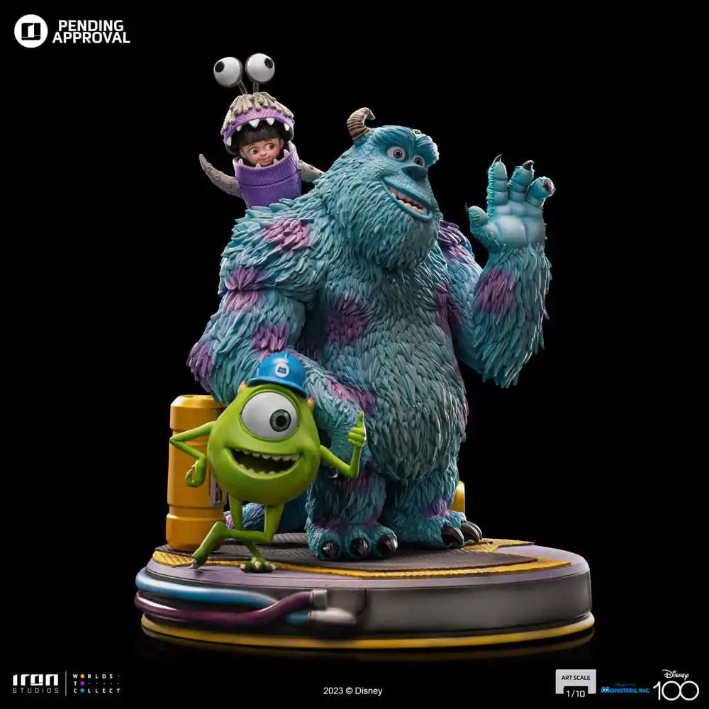 Monsters, Inc. Scale 1/10 James P. Sullivan, Mike Wazowski szobor figura 29 cm termékfotó