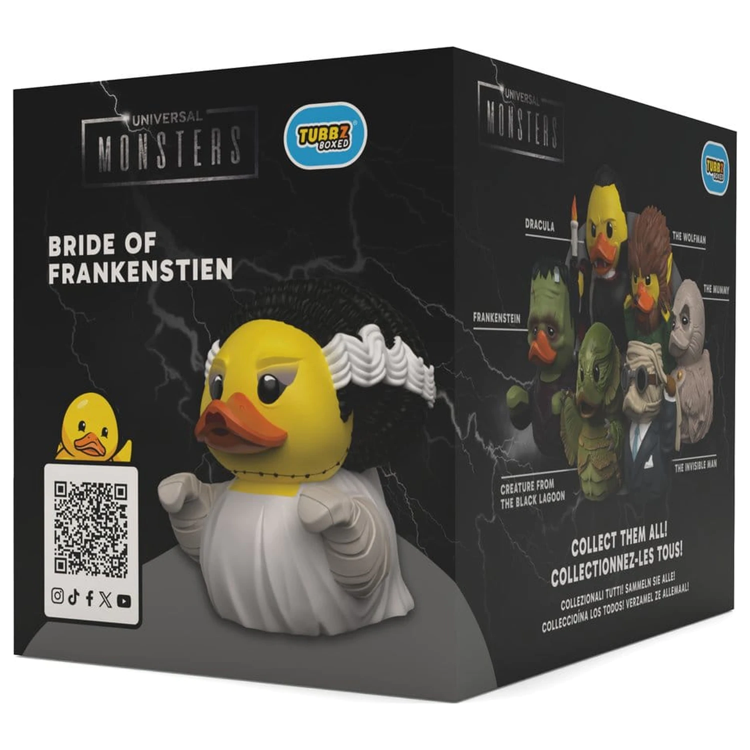 Monsters Tubbz PVC figura Bride of Frankenstedobozbaned Edition 10 cm termékfotó