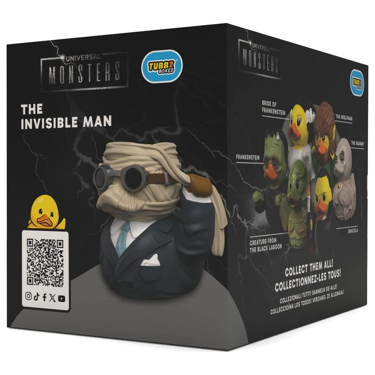 Monsters Tubbz PVC figura Invisible Man 10 cm termékfotó