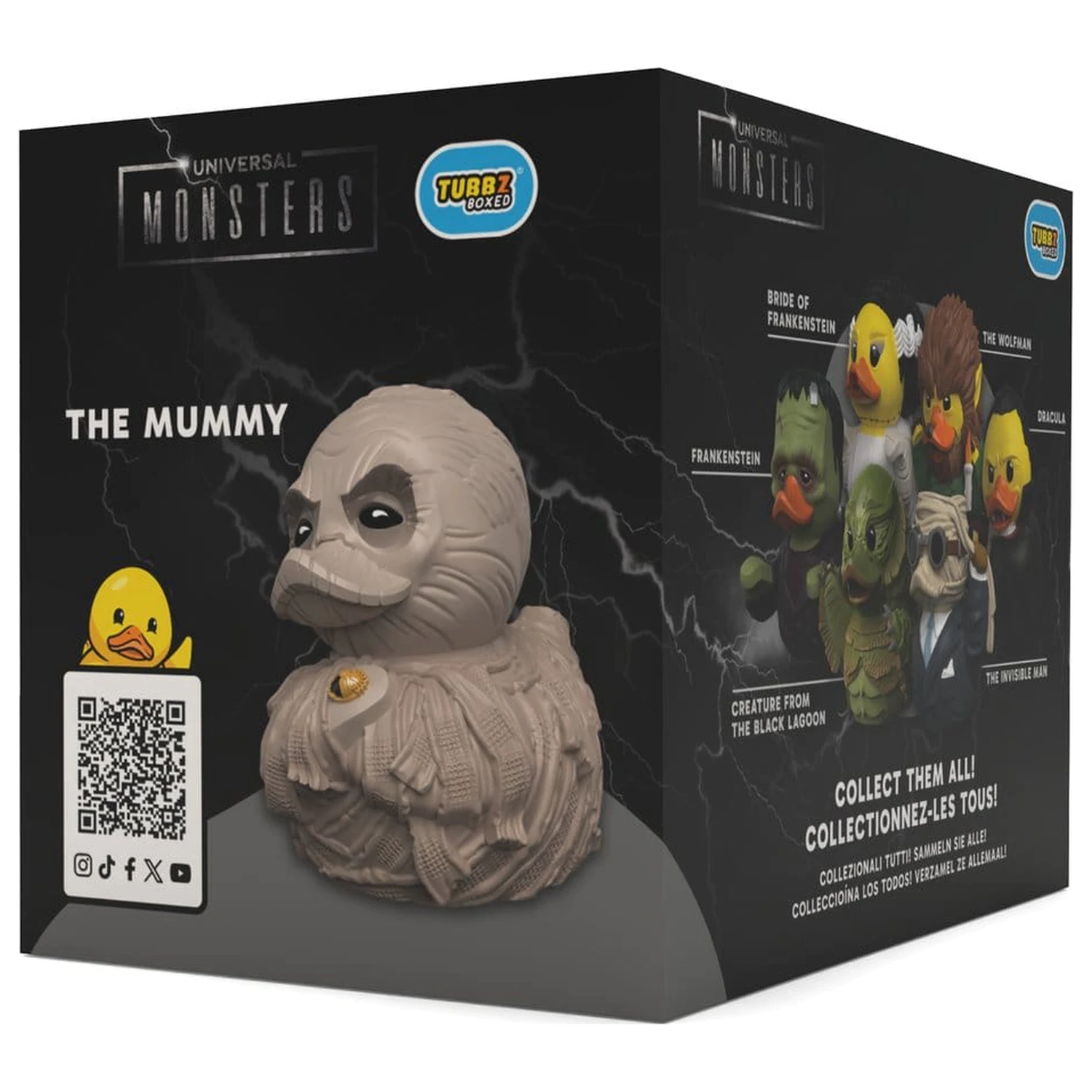 Monsters Tubbz PVC figura Mummy 10 cm termékfotó