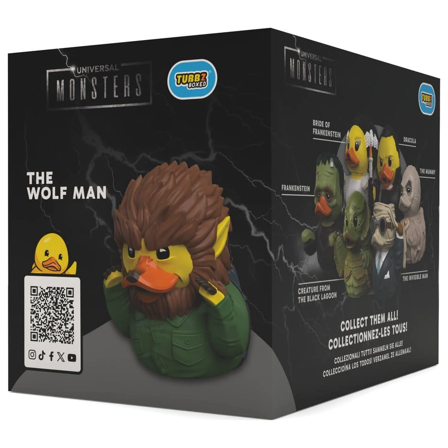 Monsters Tubbz PVC figura Wolfman 10 cm termékfotó