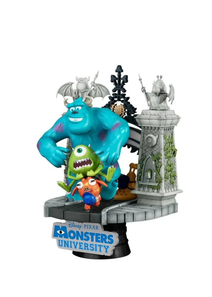 Monsters University D-Stage Mike &amp; Sulley PVC Diorama szobor figura 14 cm termékfotó
