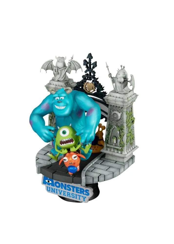 Monsters University D-Stage Mike &amp; Sulley PVC Diorama szobor figura 14 cm termékfotó