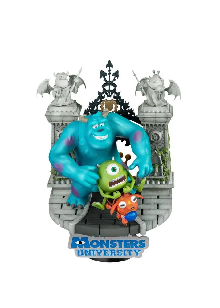 Monsters University D-Stage Mike &amp; Sulley PVC Diorama szobor figura 14 cm termékfotó