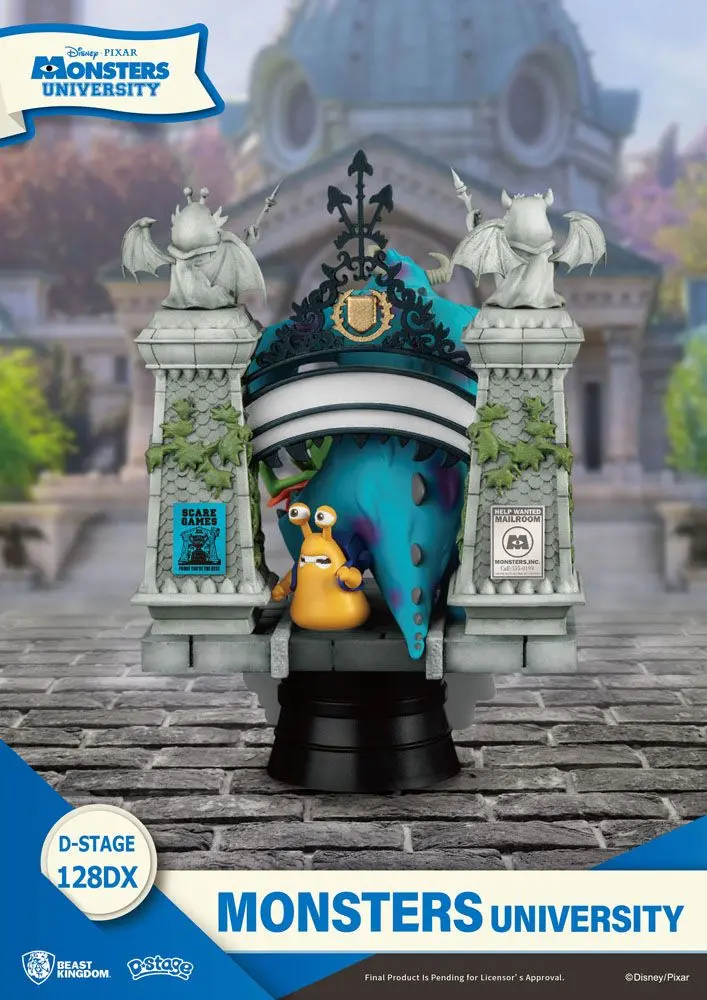 Monsters University D-Stage Mike &amp; Sulley PVC Diorama szobor figura 14 cm termékfotó