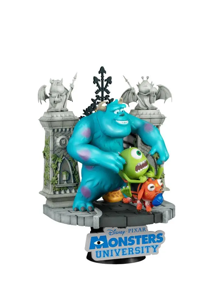 Monsters University D-Stage Mike &amp; Sulley PVC Diorama szobor figura 14 cm termékfotó
