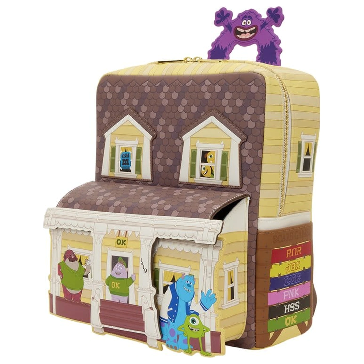 Monsters University Oozma Kappa House Figural Mini táska hátizsák termékfotó