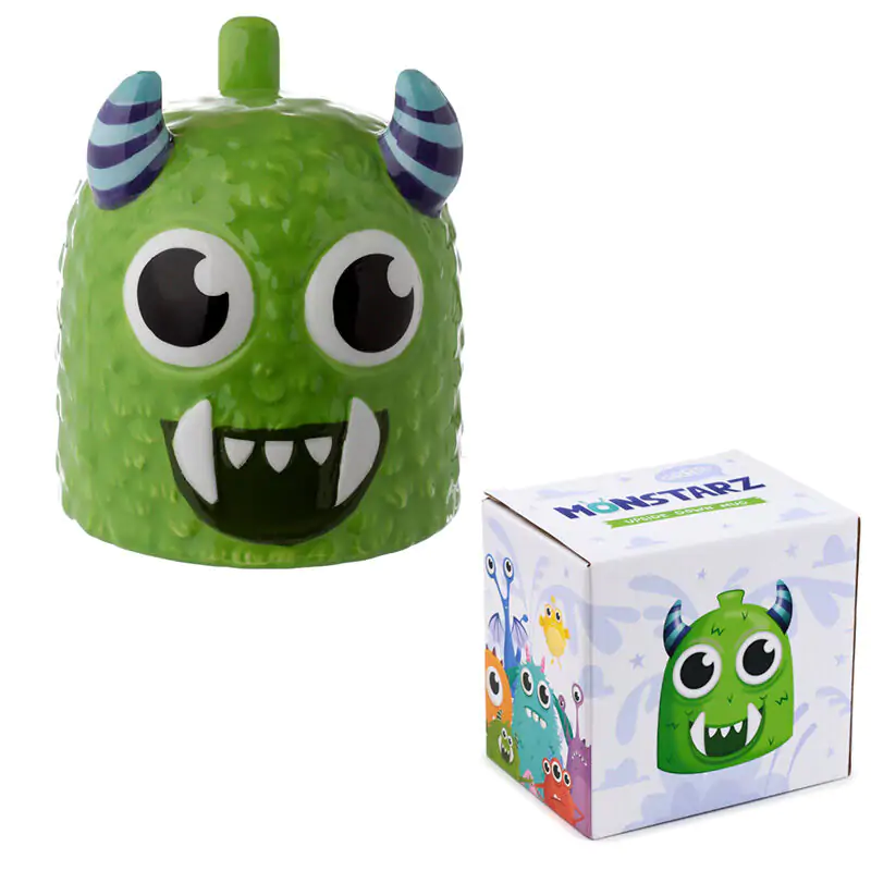 Monstruo Monstarz Green 3D bögre 550ml termékfotó