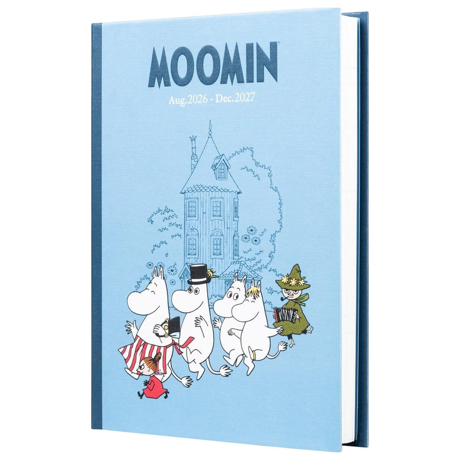 Moomin 2026/27 A5 Angol nyelvű határidőnapló  termékfotó
