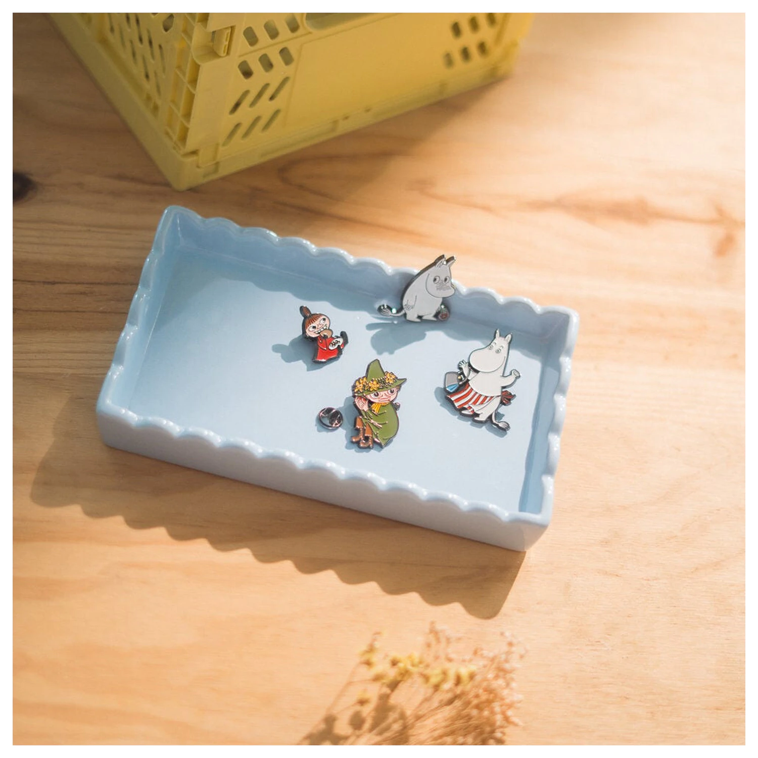 Moomin 4 db-os kitűző csomag termékfotó