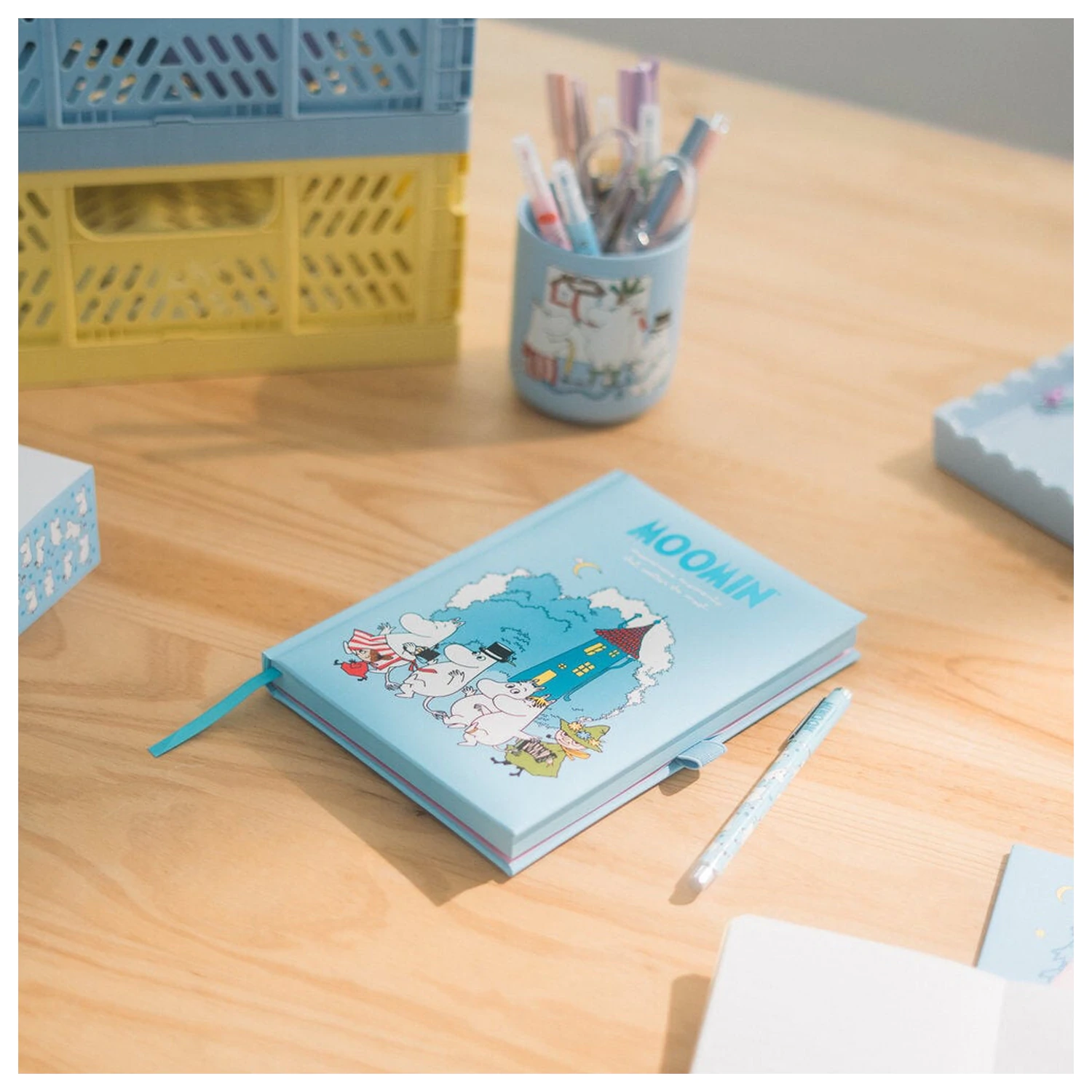 Moomin A5-ös jegyzetfüzet és toll csomag  termékfotó