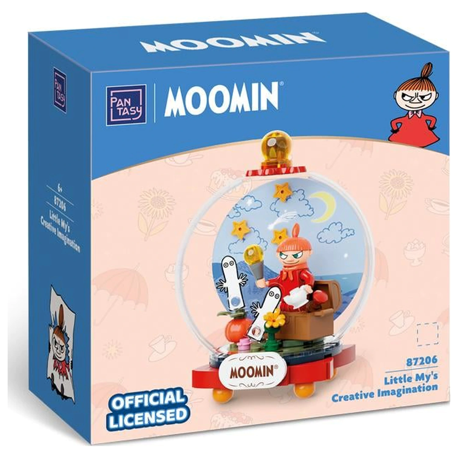 Moomin Little My's Creative Imagination építőkészlet 83 db-os termékfotó