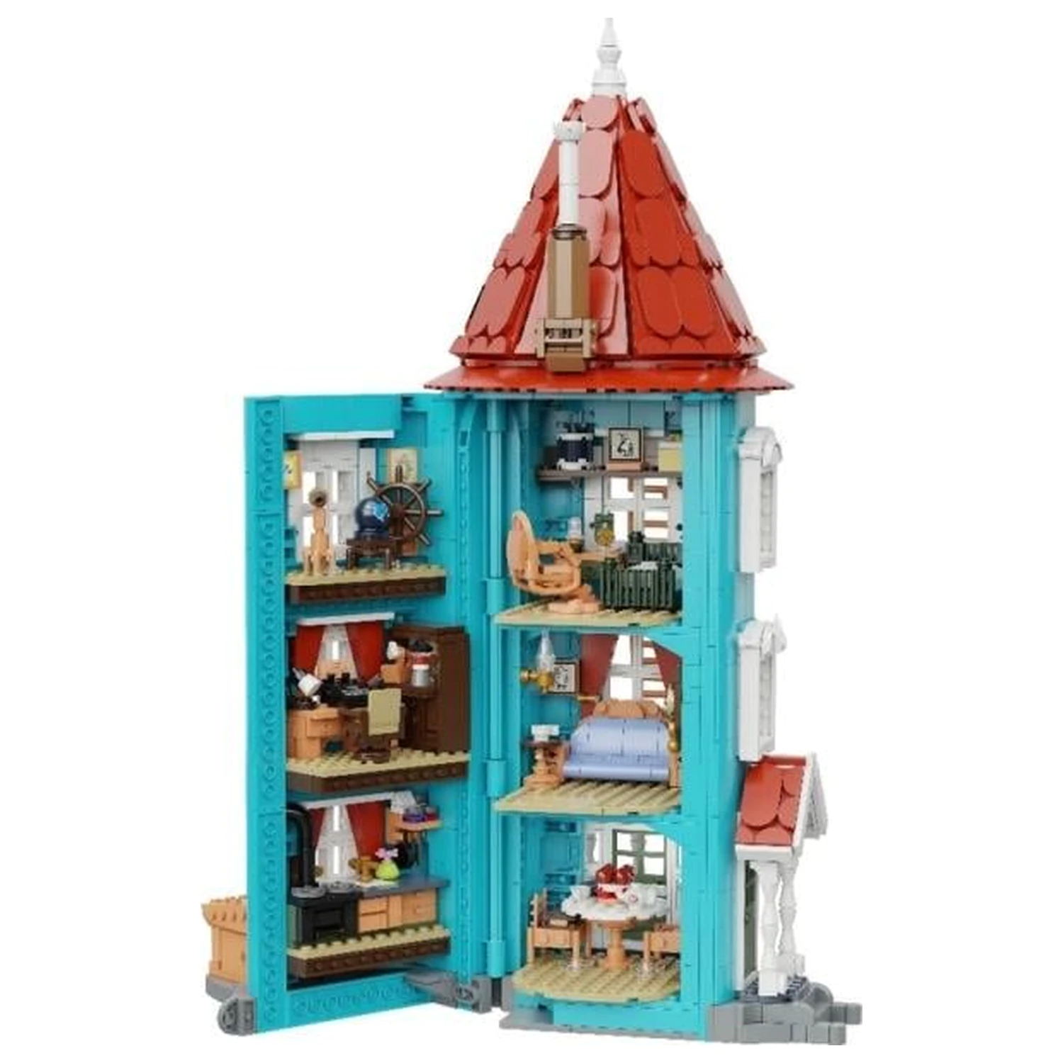 MOOMIN Moomin House építőkészlet 1757 db-os termékfotó