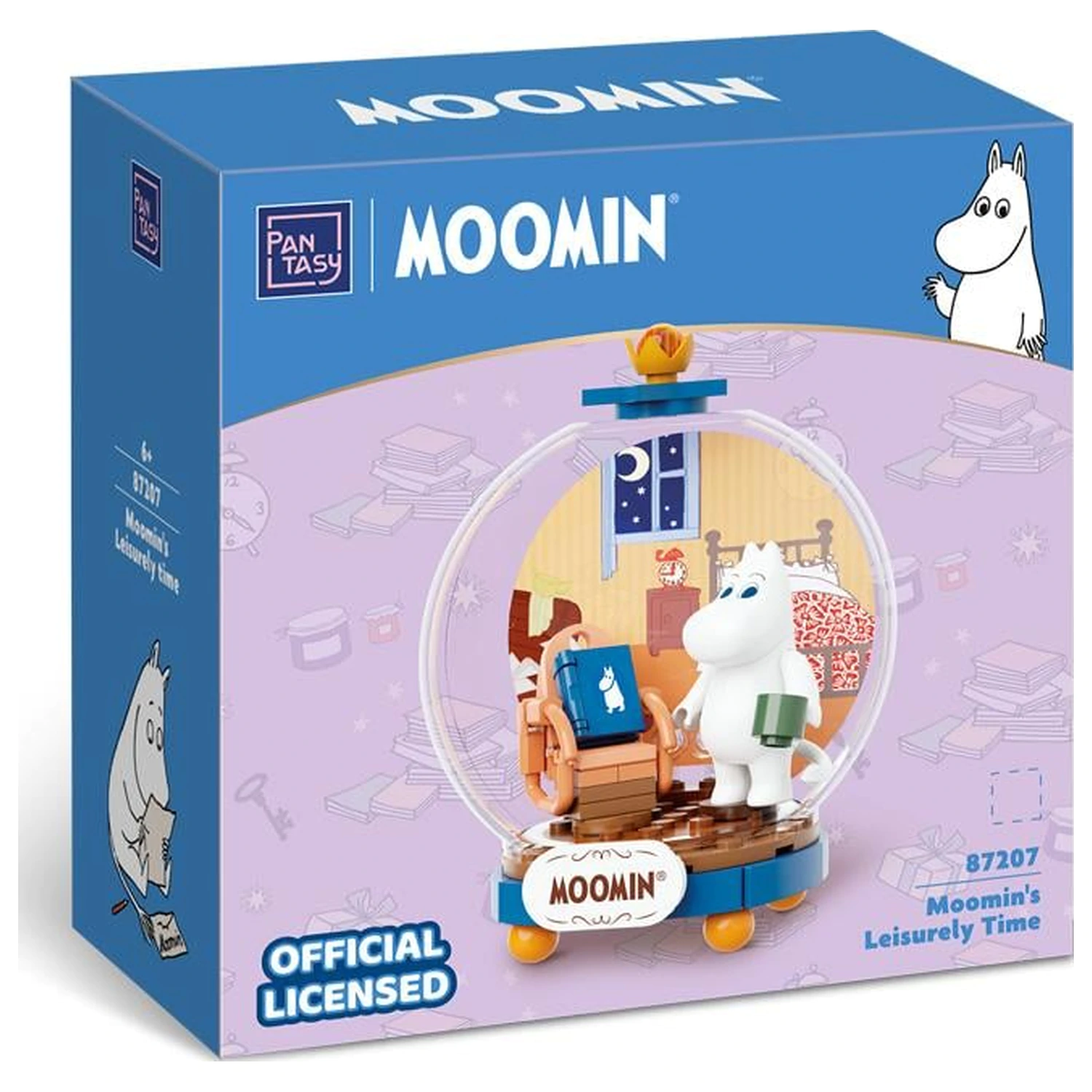 MOOMIN Moomin's Leisurely Time építőkészlet 73 db-os termékfotó